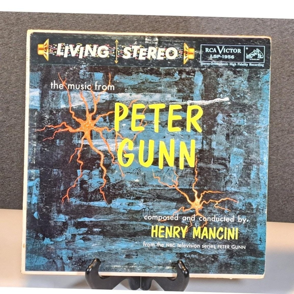 Henry Mancini Music from Peter‎ Gunn Vinyl LP RCA Victor Living Stereo LSP-1956